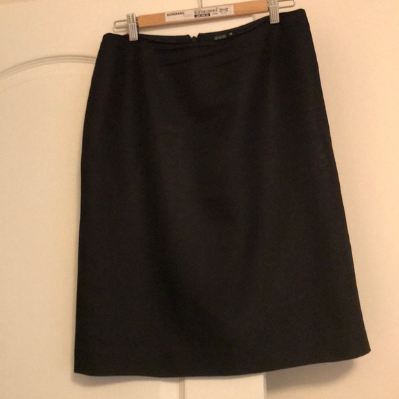 Dana Buchman black skirt silk/wool - Picture 1 of 4